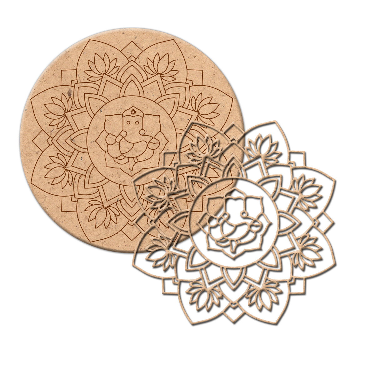 iCraft DIY Ganesh Mandala Art Kit - Festive Home Painting iCraft